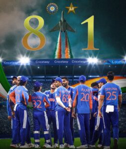 India vs Pakistan T20 World Cup 2026 Team India victory